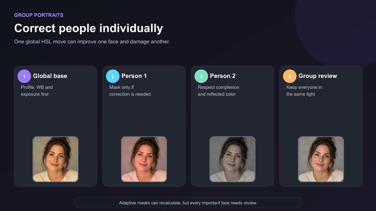correct people individually